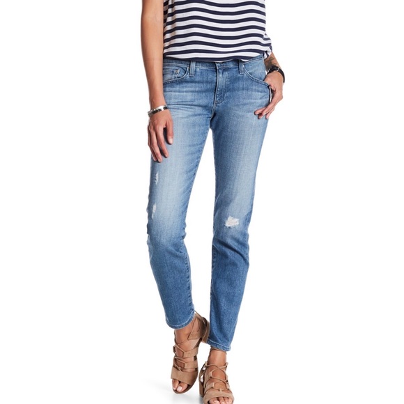 Ag The Nolan Petite Relaxed Jeans 